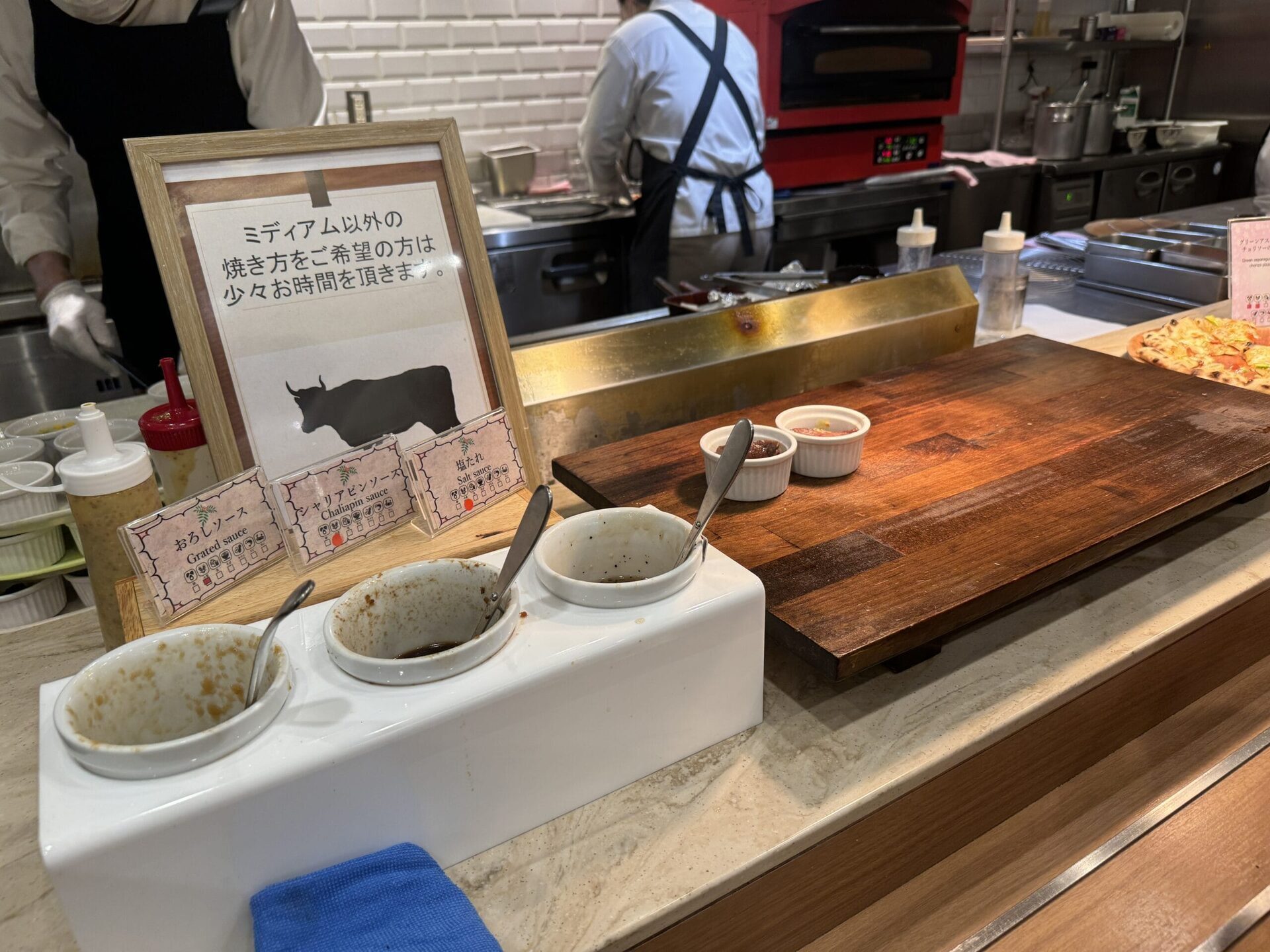 登別萬世閣晚餐日式料理區