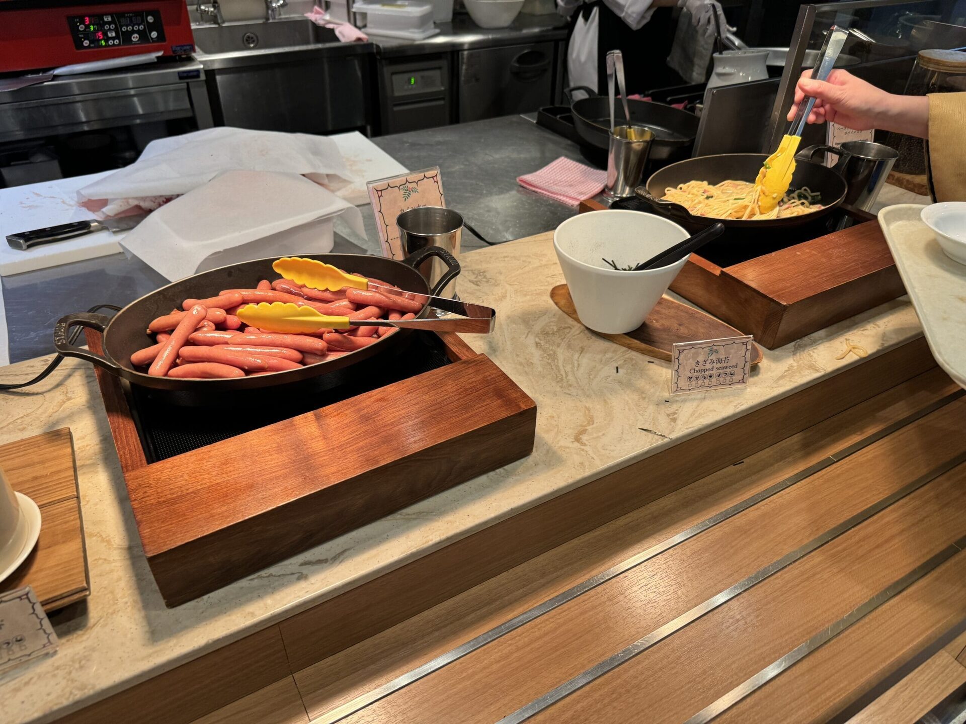 登別萬世閣早餐飯糰區