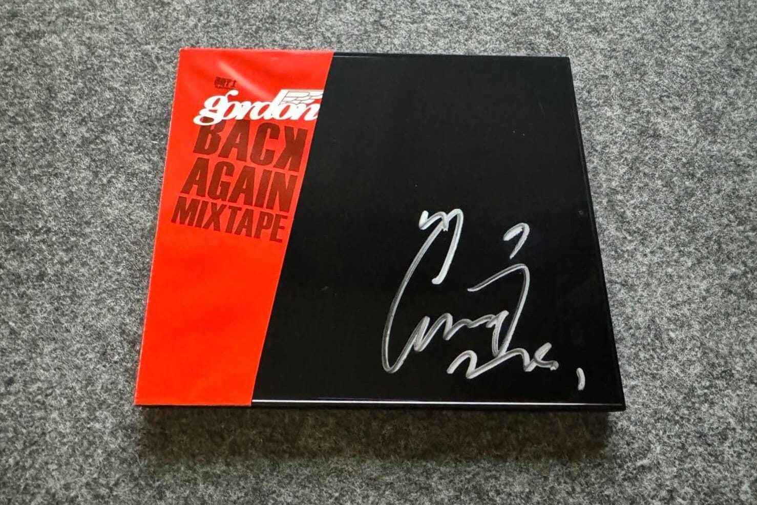 【GorDoN國蛋】Back Again Mixtape ｜實體簽名專輯歌詞分享